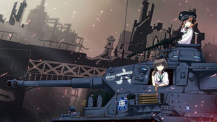 Girls und Panzer ; anime, manga, jeu vidéo sur Vita en juin